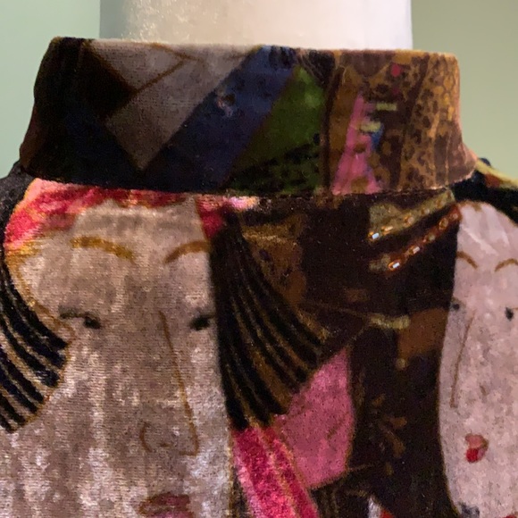 Neiman Marcus Japanese Velour Jacket Women's M - Picture 9 of 10